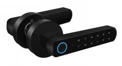 SECUKEY ηλεκτροπύρος D100-BT, συνδυασμού & fingerprint, μαύρος