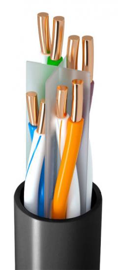 POWERTECH καλώδιο U/UTP Cat 6 CAB-N294, CCA 24AWG, PVC, 305m, μαύρο