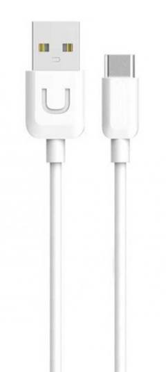 USAMS καλώδιο USB-C σε USB US-SJ099, 2.1A, 1m, λευκό