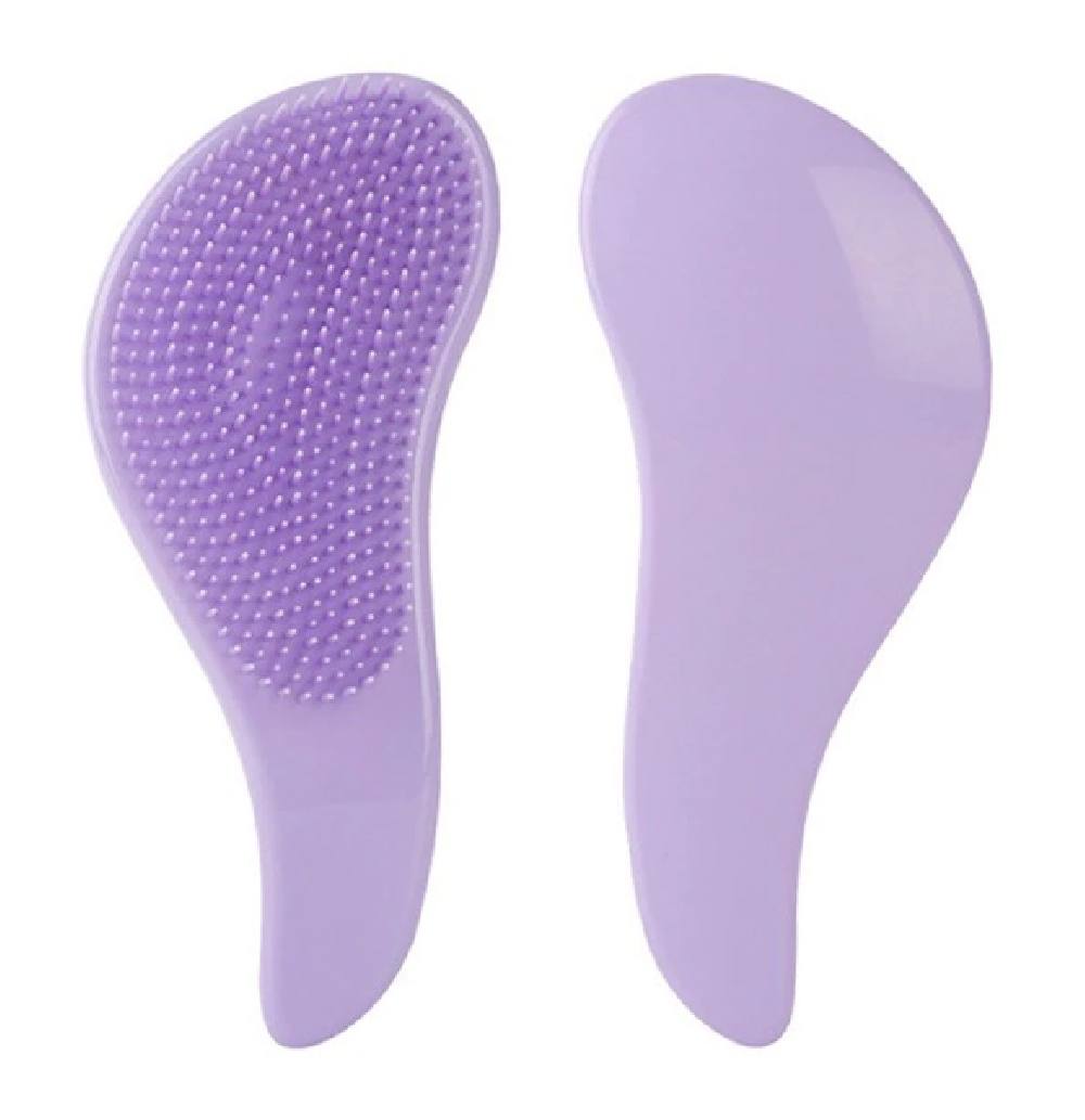 ROXXANI βούρτσα μαλλιών HUH-0106 για ξεμπέρδεμα, 6 x 14.5cm, μωβ