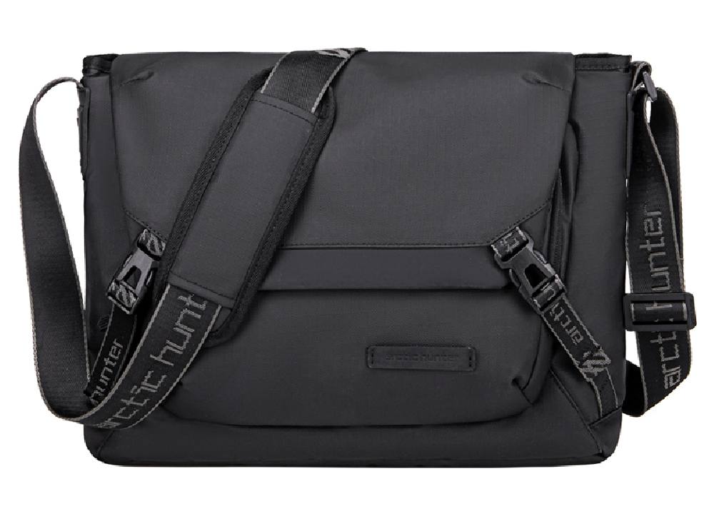 ARCTIC HUNTER τσάντα ώμου K00528 με θήκη tablet, 10L, μαύρη