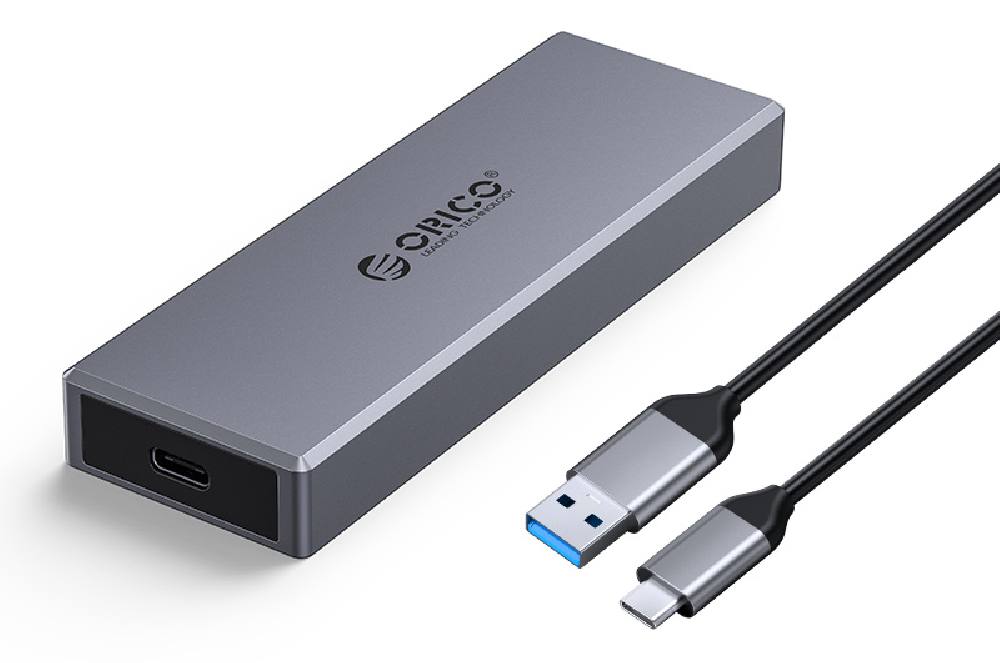 ORICO θήκη για Μ.2 SSD CM2C3-GY-BP, 6Gbps, έως 4TB, γκρι