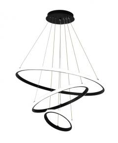 POWERTECH LED φωτιστικό οροφής HLL-0105, 44W, 4000K, 60x60cm, μαύρο