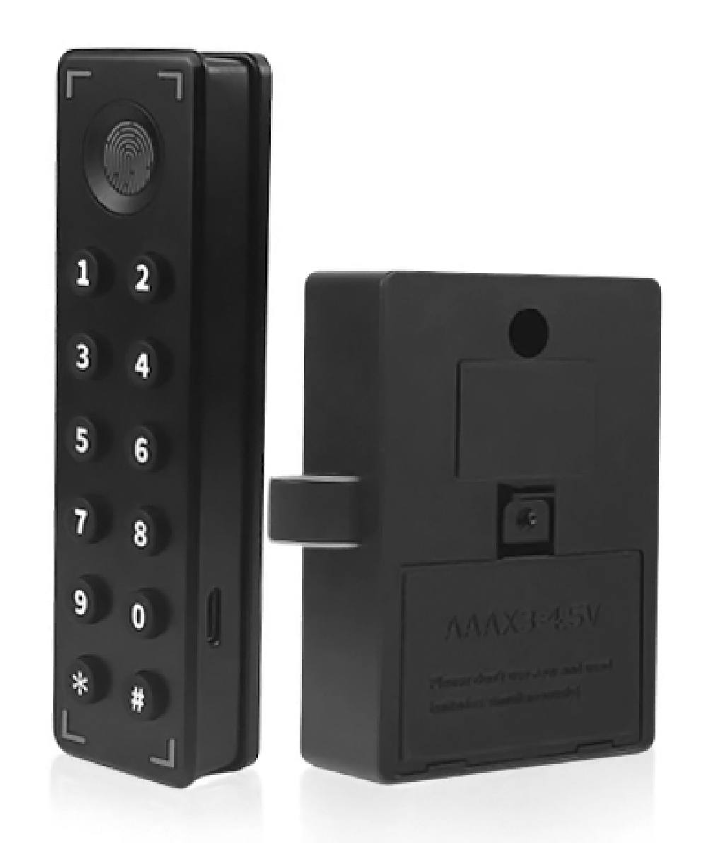 KERONG ηλεκτροπύρος KR-S1030, συνδυασμού & fingerprint, μαύρος