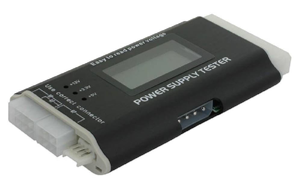 DELOCK tester τροφοδοτικού PC 18159, 3.3V/5V/12V, ATX/BTX/ITX