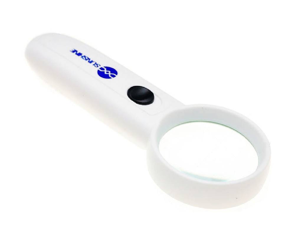 SUNSHINE μεγεθυντικός φακός χειρός MG6B-3 με φωτισμό LED, Φ50mm, 5x