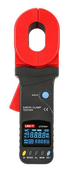 UNI-T αμπεροτσιμπίδα/μετρητής γείωσης UT278A+, έως 1200Ω, 20A