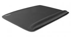 DELOCK mousepad για laptop με στήριγμα καρπού 12601, 320x420mm, μαύρο