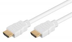 GOOBAY καλώδιο HDMI 2.0 με Ethernet 61017, 18Gbit/s, 4K, 0.5m, λευκό