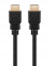 GOOBAY καλώδιο HDMI 2.1 με Ethernet 61637, ARC, 48Gbit/s 8K, 0.5m, μαύρο