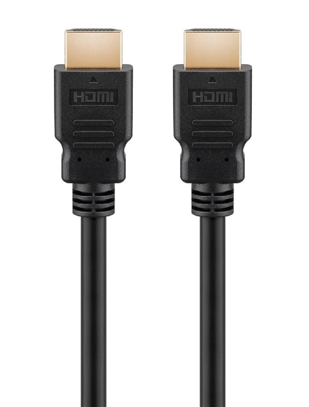 GOOBAY καλώδιο HDMI 2.1 με Ethernet 61642, ARC, 48Gbit/s, 8K, 5m, μαύρο