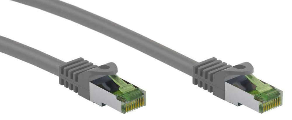 GOOBAY καλώδιο S/FTP CAT 8.1 61118, copper, AWG 26, LSZH, 5m, γκρι