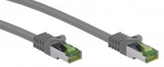 GOOBAY καλώδιο S/FTP CAT 8.1 61120, copper, AWG 26, LSZH, 10m, γκρι