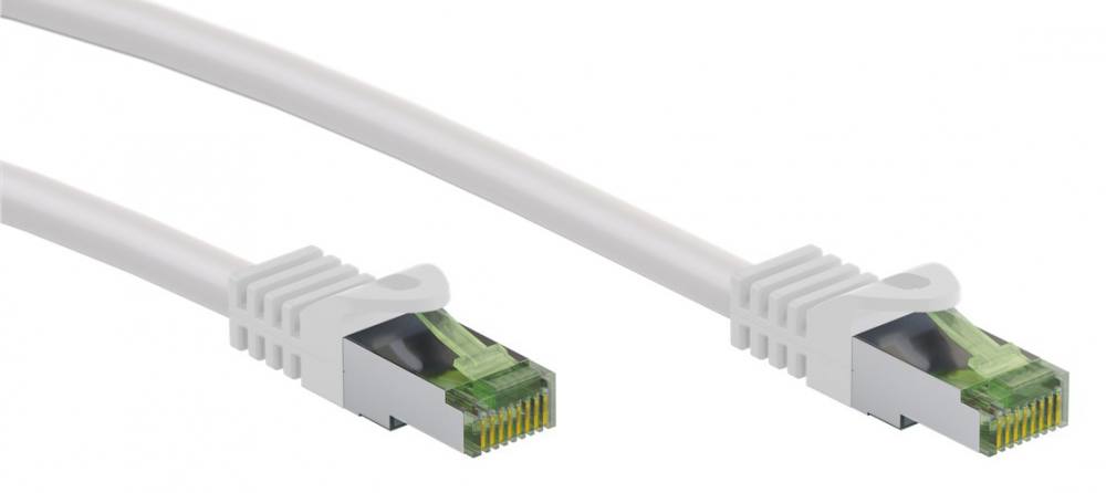 GOOBAY καλώδιο S/FTP CAT 8.1 61111, copper, AWG 26, LSZH, 20m, λευκό