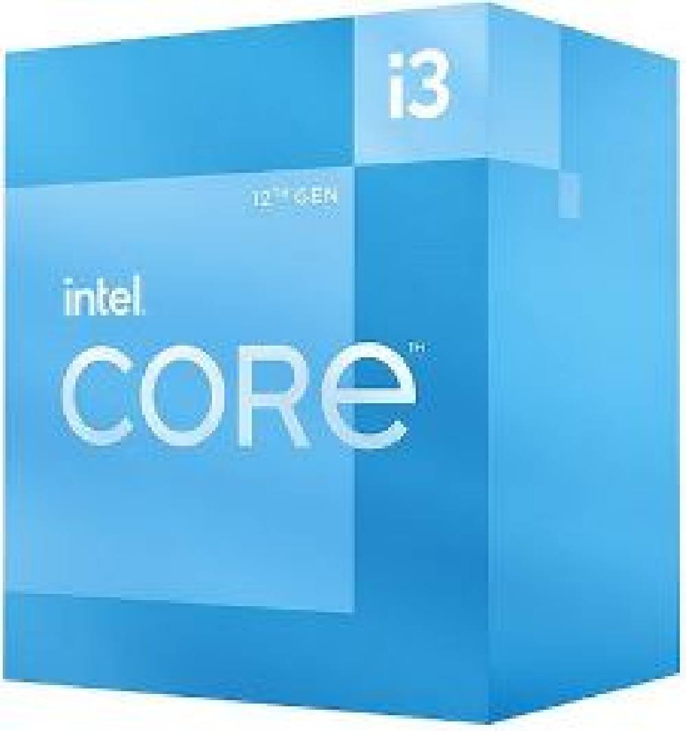 INTEL CPU CORE i3 12100, 4C/8T, 3.30GHz, CACHE 12MB, SOCKET LGA1700 12th GEN, GPU, BOX, 3YW.