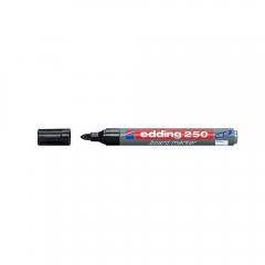 Edding 250 Μαρκαδόρος Πίνακα 3mm Μαύρος (4-250001) (EDD4-250001)