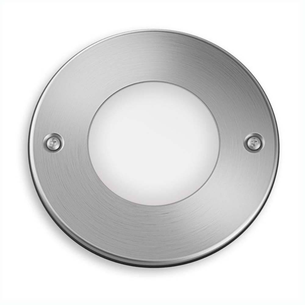 Philips  Χωνευτό Φωτιστικό Σποτ Εδάφους Στρογγυλό  myGarden Moss 2700K IP67 3W Inox (915004498701) (PHI915004498701)