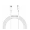 Baseus Superior USB 2.0 Cable USB-C male - USB-A male Λευκό 2m (CATYS-A02) (BASCATYSA02)