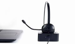 GEMBIRD BLUETOOTH CALL CENTER MONO HEADSET BLACK