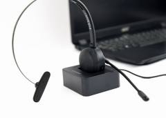 GEMBIRD BLUETOOTH CALL CENTER MONO HEADSET BLACK