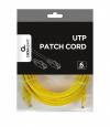 CABLEXPERT CAT6 UTP PATCH CORD YELLOW 5M