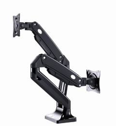 GEMBIRD FULL-MOTION DESK 2-DISPLAY MOUNTING ARM 17'-35'