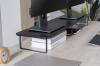 GEMBIRD LONG RECTANGLE MONITOR STAND FOR 2 MONITORS
