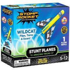 Stomp Rocket Stunt Plane Refill - 1 Wildcat Plane (SR100012) (STRSR100012)
