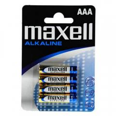 Maxell Αλκαλικές Μπαταρίες AAA 1.5V 4τμχ (9044568) (MAX9044568)