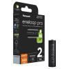 Panasonic Eneloop Pro Επαναφορτιζόμενες Μπαταρίες AA Ni-MH 2500mAh 1.2V 2τμχ (9719104) (PAN9719104)