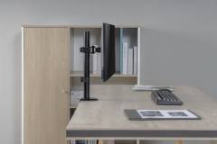 GEMBIRD DESK MOUNTED SINGLE MONITOR ARM 17'-32'