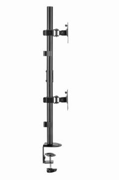GEMBIRD ADJUSTABLE 2-DISPLAY VERTICAL DESK MOUNT 17'-32'