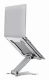GEMBIRD FOLDABLE NOTEBOOK RISER STAND SILVER