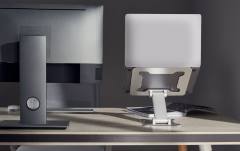 GEMBIRD FOLDABLE NOTEBOOK RISER STAND SILVER