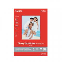 Canon Φωτογραφικό Χαρτί Glossy A4 200 g/m² 5 φύλλα (0775B076) (CAN-GP501)