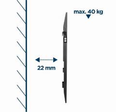 GEMBIRD TV WALL MOUNT FIXED 37'-70'