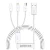 Baseus Superior Regular USB 2.0 to micro USB Cable Λευκό 1m (P10320105221-00) (BASP10320105221-00)