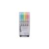 Zebra Mildliner Double Ended Brush Pen & Marker Bold & Fine Point 5 Pack Fluorescent Set (ZB-79105) (ZEB79105)