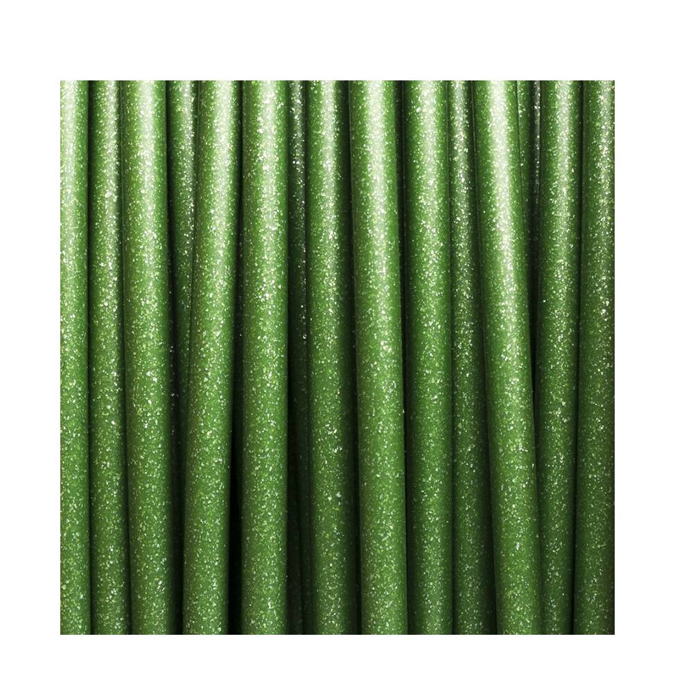 REAL PLA 3D Printer Filament - Sparkle Garnet Green - spool of 0.5Kg - 2.85mm (REALPLASPRKGARNET500MM285)