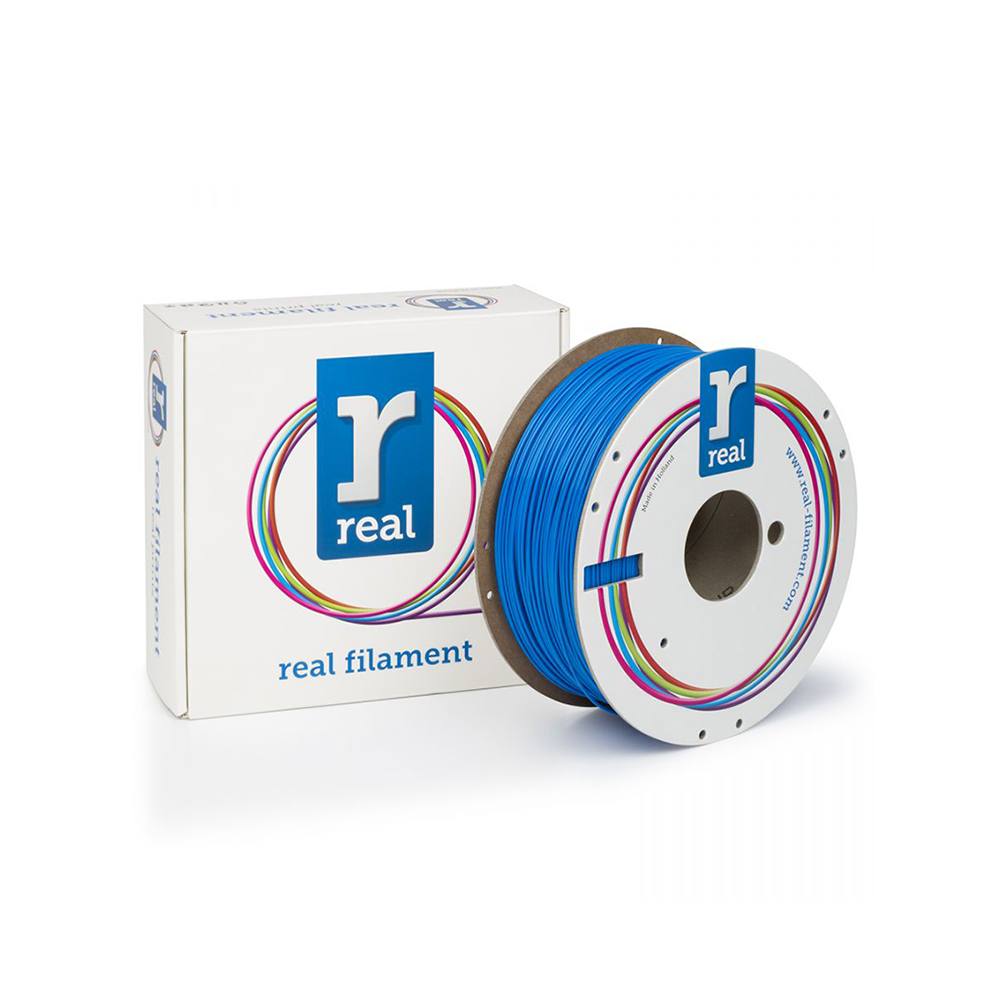 REAL ABS Plus 3D Printer Filament - Blue - spool of 1Kg - 1.75mm (REALABSPLUSBLUE1000MM175)