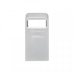 Kingston DataTraveler Micro Gen2 128GB USB 3.2 Stick Silver (DTMC3G2/128GB) (KINDTMC3G2-128GB)
