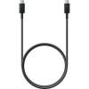 Samsung Regular USB 2.0 Cable USB-C male - USB-C male Μαύρο 1m (EP-DA705BBEGWW) (SAMEP-DA705BBEGWW)