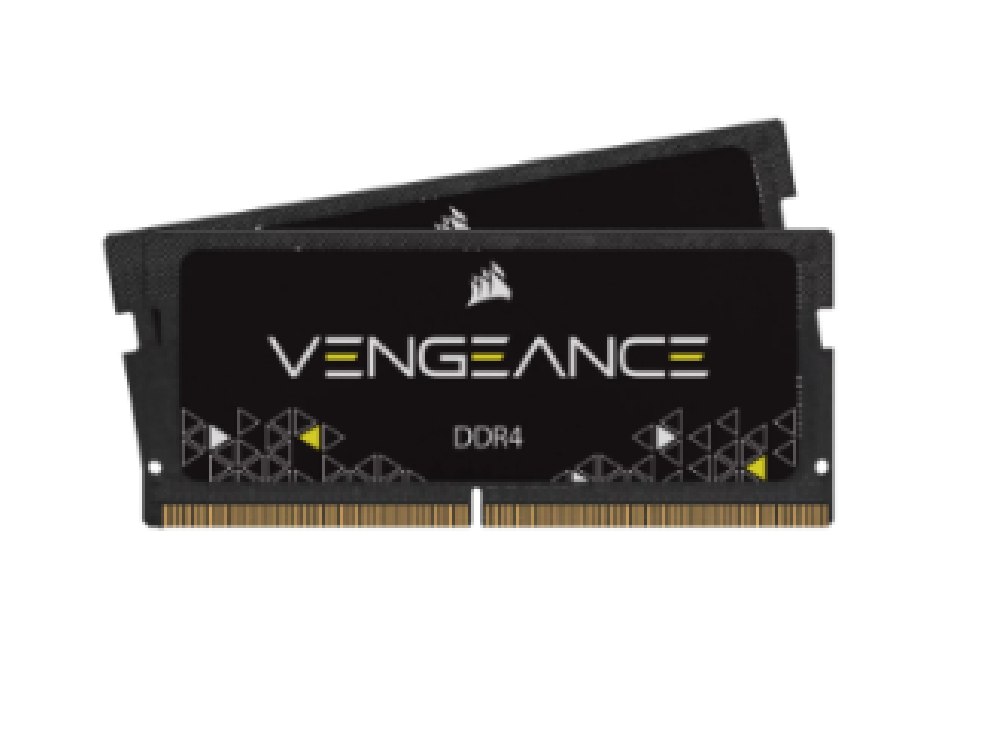 CORSAIR RAM SODIMM XMS4 16GB CMSX16GX4M1A3200C22, DDR4, 3200MHz, LATENCY 22-22-22-53, 1.20V, VENGEANCE, BLACK, LTW.