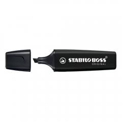 Μαρκαδόρος Υπογράμμισης STABILO BOSS 70/46 2 - 5 mm (Μαύρο) (70/46) (STB70-46)