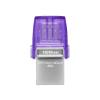 Kingston DataTraveler MicroDuo 3C 128GB USB 3.1 Stick Purple (DTDUO3CG3/128GB) (KINDTDUO3CG3-128GB)