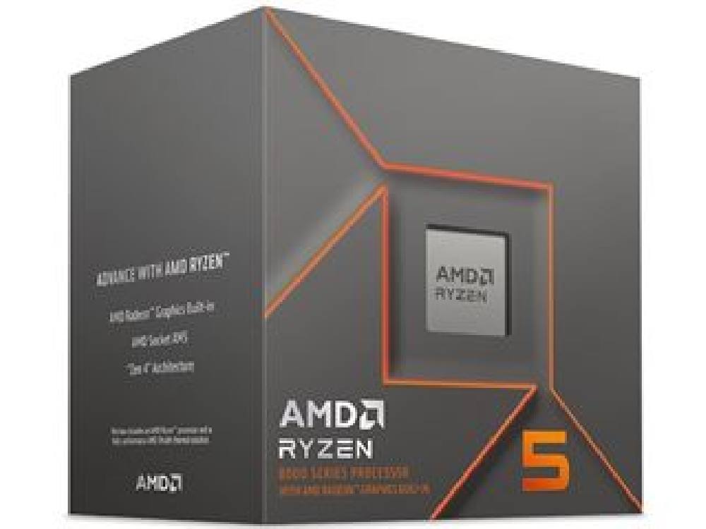 AMD CPU RYZEN 5 8500G, 6C/12T, 3.5-5.0GHz, CACHE 6MB L2+16MB L3, SOCKET AM5, BOX, 3YW.