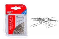 MP μεταλλικοί συνδετήρες PA342-4, 50mm, 40τμχ, ασημί