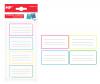 MP αυτοκόλλητες ετικέτες τετραδίων PN125-04, 65x32.6mm, 4 χρώματα, 24τμχ