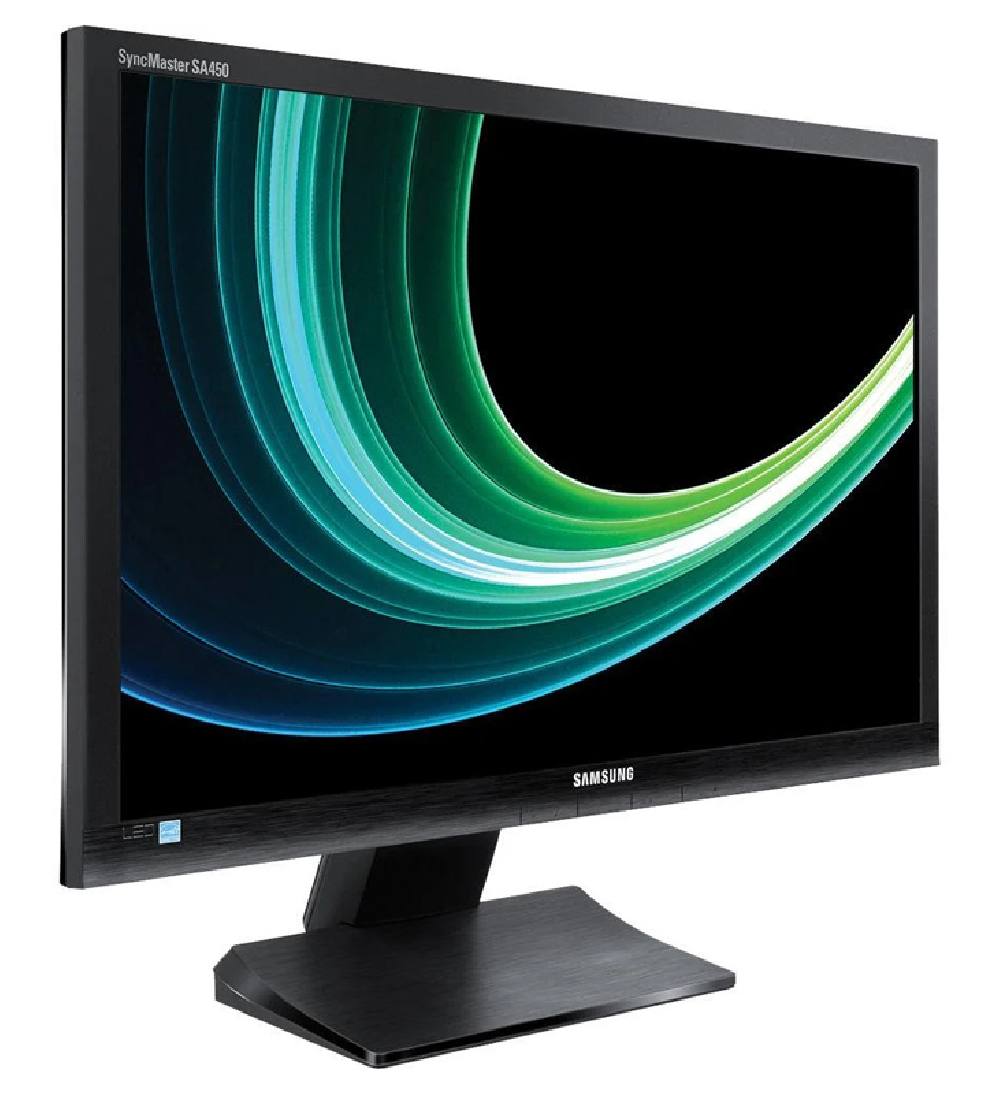 SAMSUNG used οθόνη S24A450BW LΕD, 24" 1920x1200px, VGA/DVI-D, GB