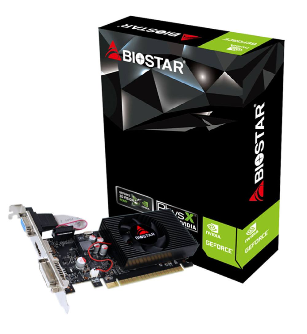 BIOSTAR VGA GeForce GT730 VN7313TH41-TBARL-BS2, GDDR3 4GB, 128bit